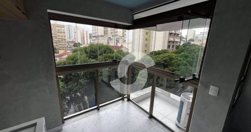 Loft Frontal a Mariz e Barros com Sol da Manhã à venda, 32m² por R$ 550.000,00 - Icaraí - Niterói/RJ