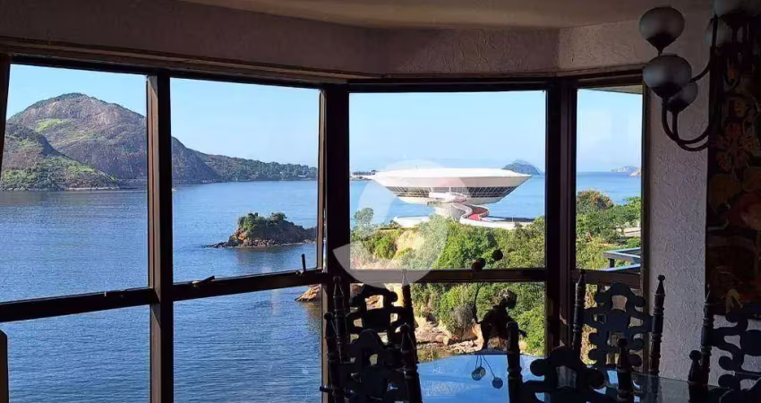 Apartamento com 4 dormitórios à venda, 480 m² por r$ 3.500.000,00 - ingá - niterói/rj