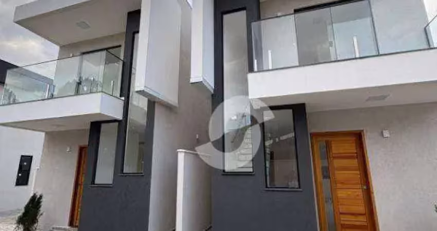 Casa com 2 dormitórios à venda, 118 m² por r$ 560.000,00 - barroco (itaipuaçu) - maricá/rj