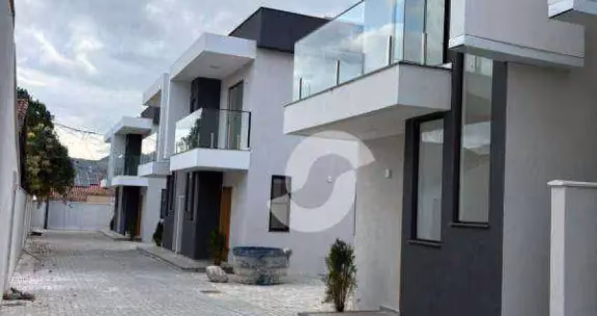 Casa com 2 dormitórios à venda, 118 m² por r$ 560.000,00 - barroco (itaipuaçu) - maricá/rj