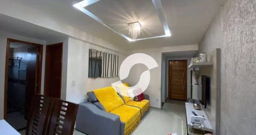 Apartamento com 2 dormitórios à venda, 62 m² por R$ 250.000,00 - Barro Vermelho - São Gonçalo/RJ