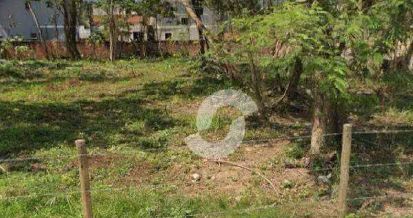 Terreno à venda, 1222 m² por r$ 425.000,00 - itaipu - niterói/rj