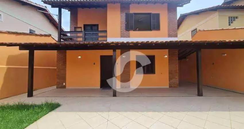 Excelente casa com 3 dormitórios à venda, 360 m² por r$ 850.000 - itaipu - niterói/rj