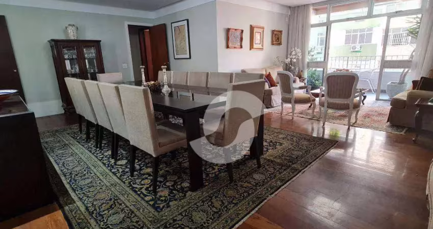 Apartamento com 4 dormitórios à venda, 240 m² por r$ 2.150.000,00 - icaraí - niterói/rj