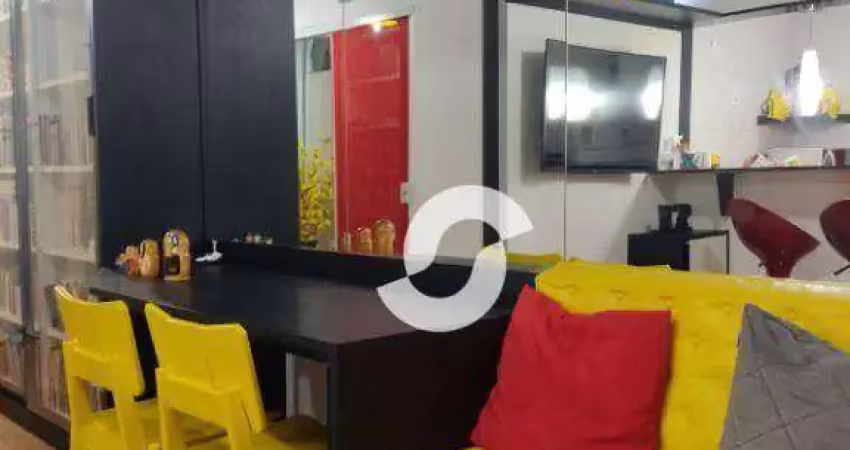 Apartamento com 1 dormitório à venda, 42 m² por r$ 350.000,00 - centro - niterói/rj
