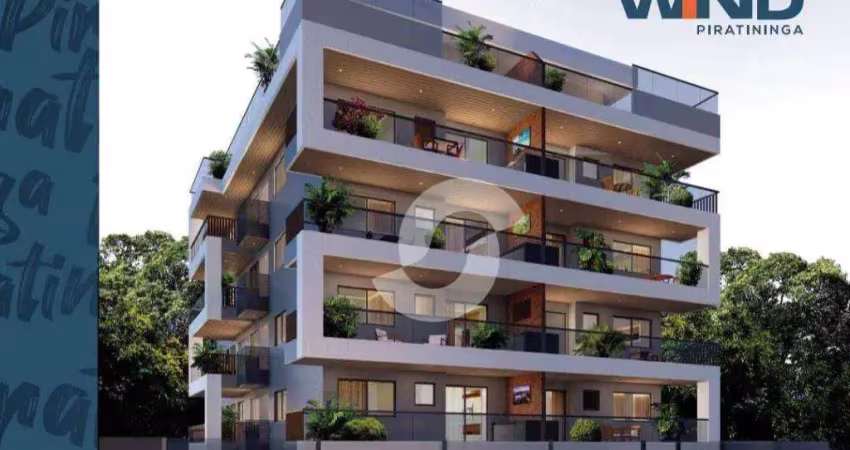 Apartamento com 1 dormitório à venda, 54 m² por r$ 770.000,00 - piratininga - niterói/rj