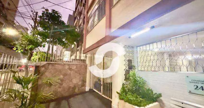 Apartamento com 2 dormitórios à venda, 77 m² por r$ 360.000,00 - icaraí - niterói/rj