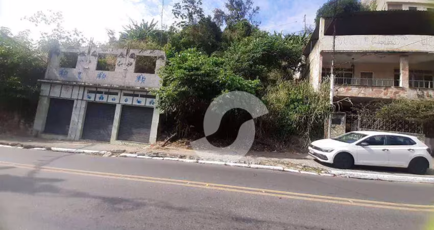 Terreno à venda, 410 m² por r$ 200.000,00 - fonseca - niterói/rj