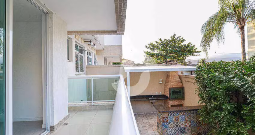 Apartamento com 3 dormitórios à venda, 151 m² por r$ 980.000,00 - itacoatiara - niterói/rj