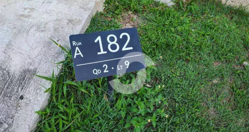 Terreno à venda, 550 m² por r$ 650.000,00 - pendotiba - niterói/rj