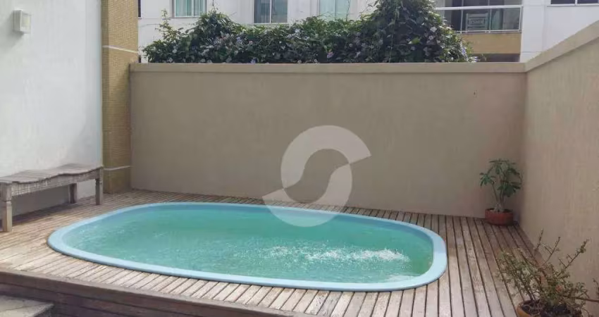 Itaipu - apartamento garden com 3 quartos (1 suíte) 2 vagas e piscina privativa. r$ 890.000
