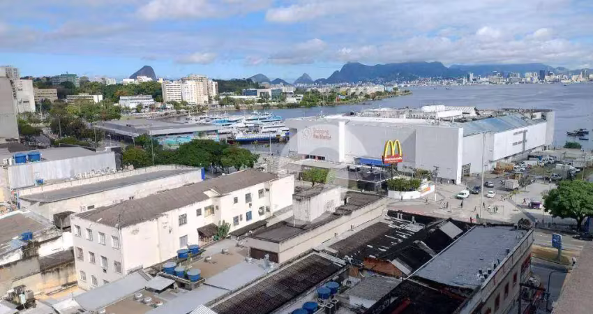 Apartamento com 2 dormitórios à venda, 38 m² por r$ 220.000,00 - centro - niterói/rj