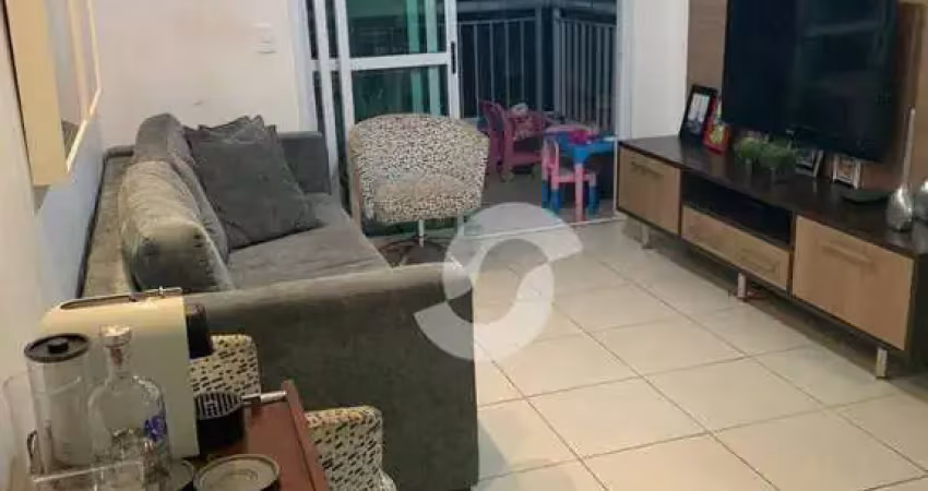 Apartamento com 2 dormitórios à venda, 74 m² por r$ 650.000,00 - santa rosa - niterói/rj