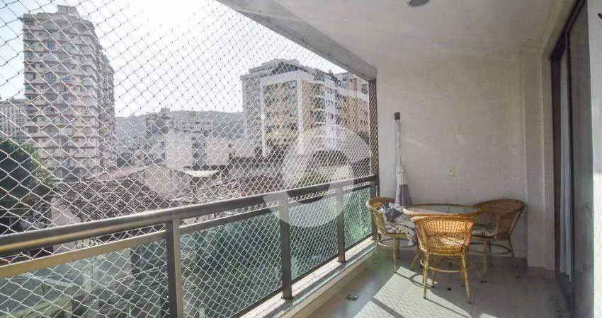 Apartamento à venda, 92 m² por r$ 790.000,00 - santa rosa - niterói/rj
