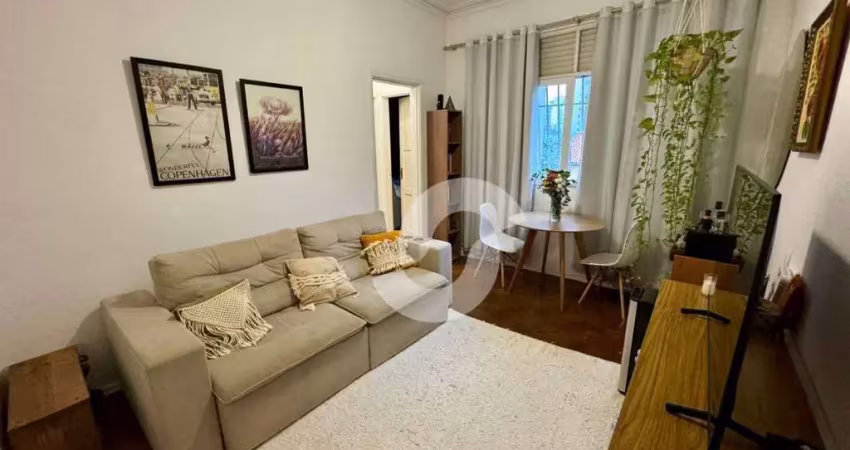 Apartamento com 1 dormitório à venda, 50 m² por r$ 265.000,00 - icaraí - niterói/rj