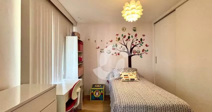 Apartamento com 3 dormitórios à venda, 140 m² por r$ 1.370.000,00 - jardim icaraí - niterói/rj