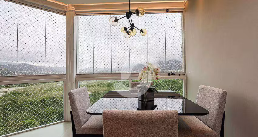 Cobertura com 3 dormitórios à venda, 140 m² por r$ 1.900.000,00 - camboinhas - niterói/rj