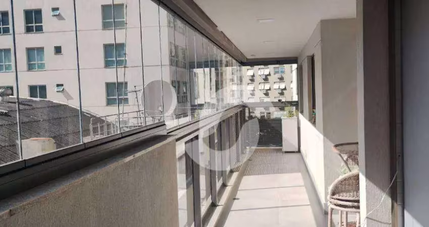Apartamento com 4 dormitórios à venda, 124 m² por r$ 1.750.000,00 - icaraí - niterói/rj