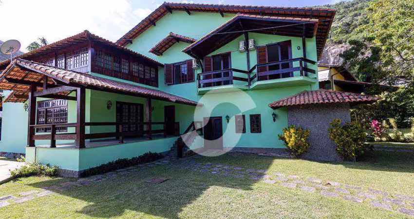 Casa com 4 dormitórios à venda, 300 m² por r$ 2.350.000,00 - itacoatiara - niterói/rj