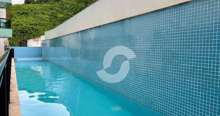 Apartamento com 2 dormitórios à venda, 72 m² por r$ 540.000,00 - santa rosa - niterói/rj