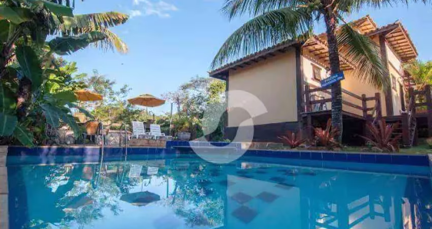 Pousada com 19 dormitórios à venda, 550 m² por r$ 3.800.000,00 - village da ferradura - armação dos búzios/rj