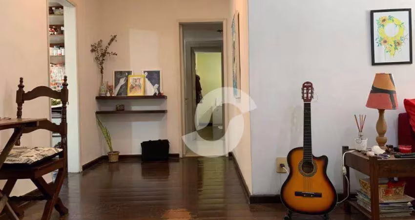 Apartamento amplo com 3 quartos próximo ao campo de são bento  icaraí
