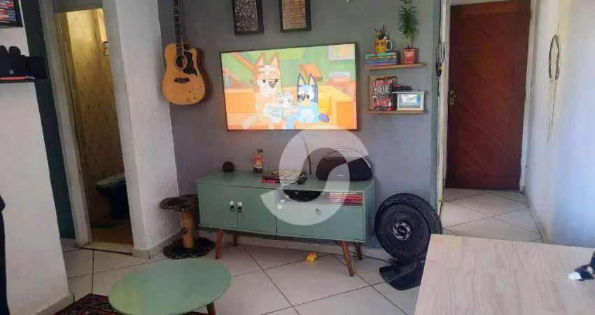 Apartamento com 3 dormitórios à venda, 73 m² por r$ 330.000,00 - fátima - niterói/rj