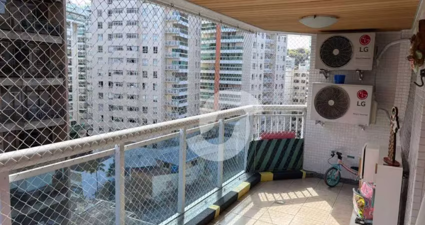 Apartamento com 2 dormitórios à venda, 85 m² por r$ 780.000,00 - icaraí - niterói/rj