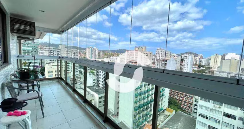 Apartamento com 2 dormitórios à venda, 90 m² por r$ 940.000,00 - icaraí - niterói/rj