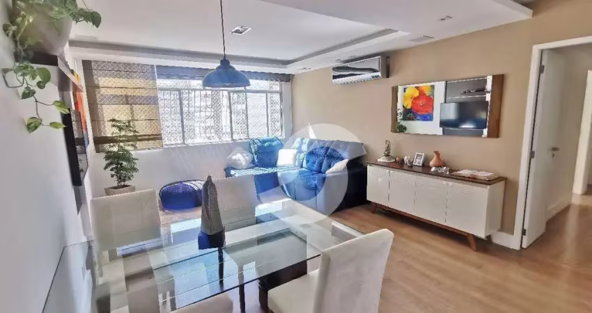 Apartamento com 3 dormitórios à venda, 120 m² por r$ 1.100.000,00 - icaraí - niterói/rj