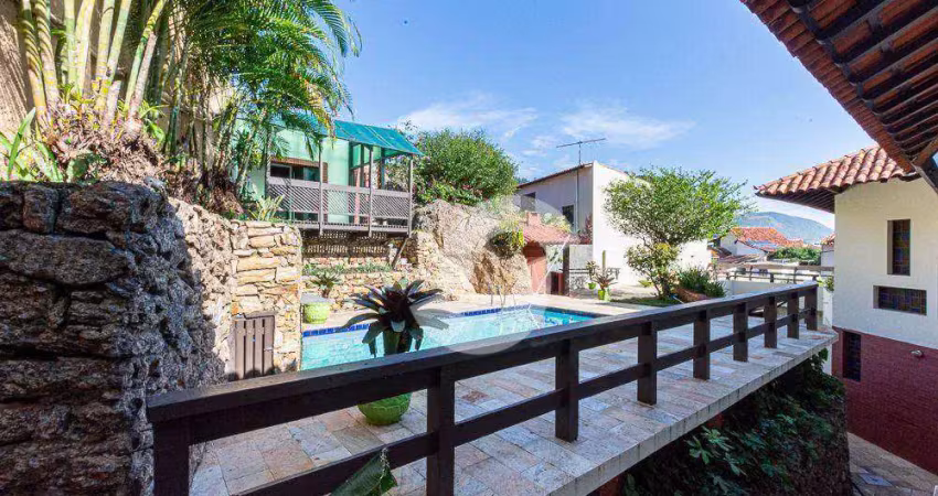 Casa com 4 dormitórios à venda, 394 m² por r$ 2.500.000,00 - são francisco - niterói/rj