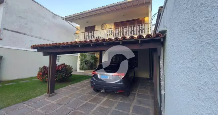 Casa com piscina e excelentes cômodos generosos  r$ 2.800.000 - são francisco - niterói/rj