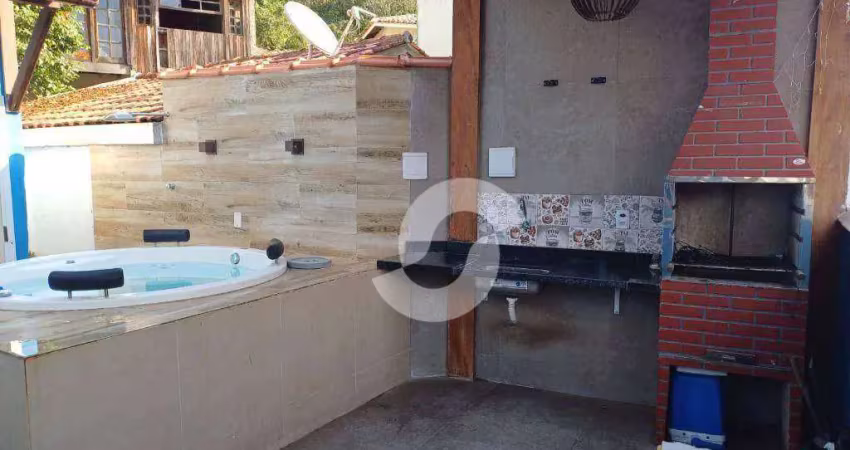 Casa com 3 dormitórios à venda, 169 m² por r$ 720.000,00 - santo antônio - niterói/rj