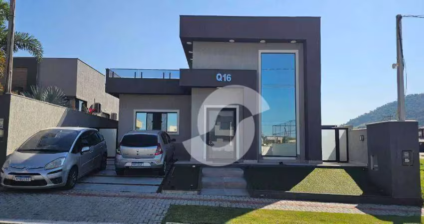 Casa com 3 dormitórios à venda, 144 m² por r$ 1.150.000,00 - cajueiros - maricá/rj