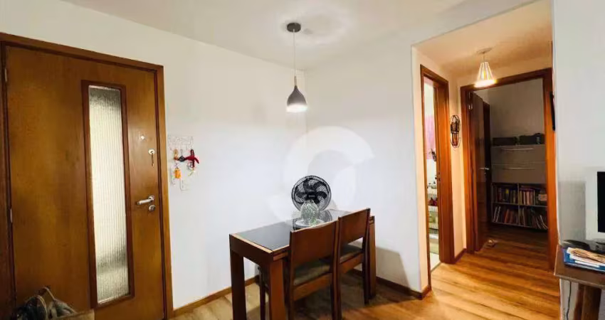 Apartamento com 2 dormitórios à venda, 55 m² por r$ 360.000,00 - maria paula - niterói/rj