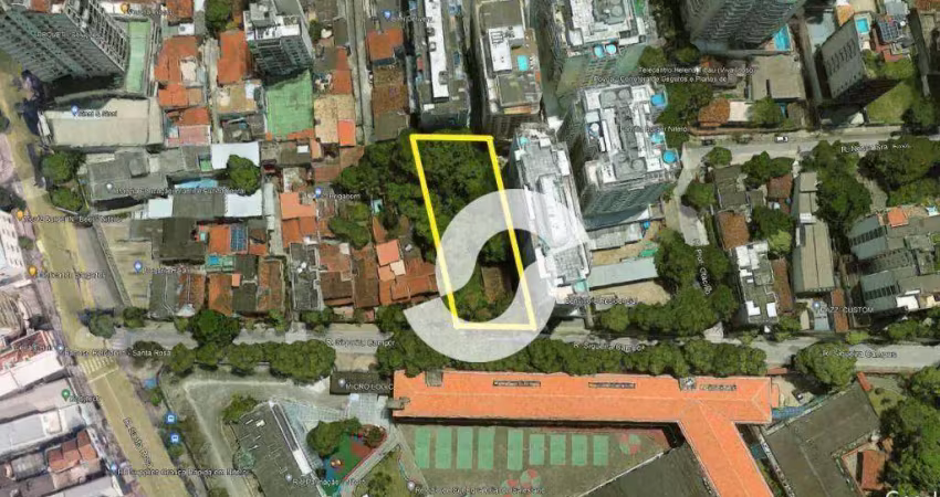 Terreno à venda, 1350 m² por r$ 6.500.000,00 - santa rosa - niterói/rj