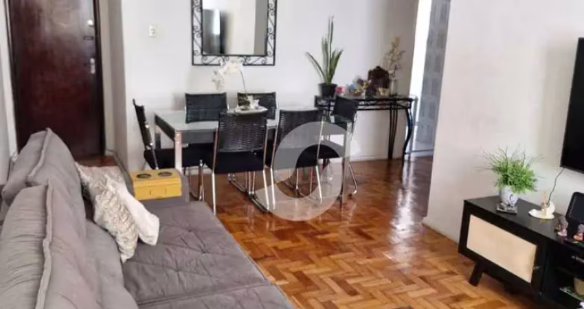 Apartamento com 2 dormitórios à venda, 76 m² por r$ 450.000 - icaraí - niterói/rj