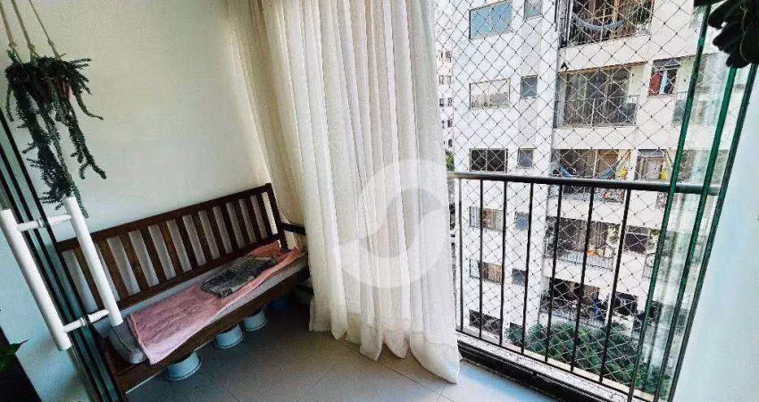 Apartamento com 2 dormitórios à venda, 65 m² por r$ 600.000,00 - gragoatá - niterói/rj