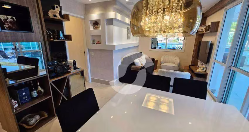 Cobertura com 4 dormitórios à venda, 240 m² por r$ 3.200.000,00 - charitas - niterói/rj