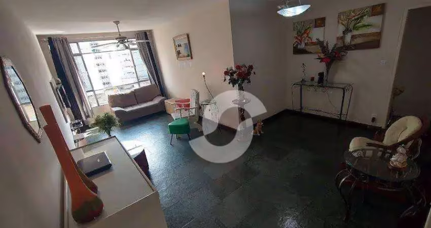 Apartamento com 3 dormitórios à venda, 105 m² por r$ 687.000,00 - icaraí - niterói/rj