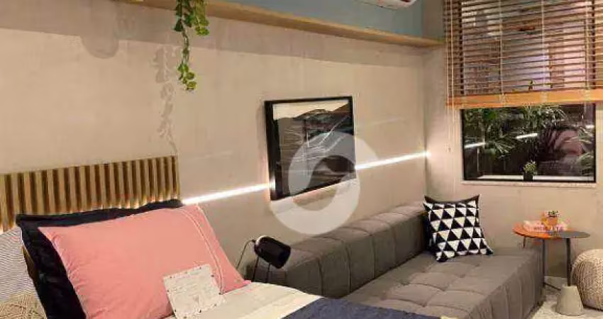 Cobertura com 1 dormitório à venda, 36 m² por r$ 450.000,00 - icaraí - niterói/rj