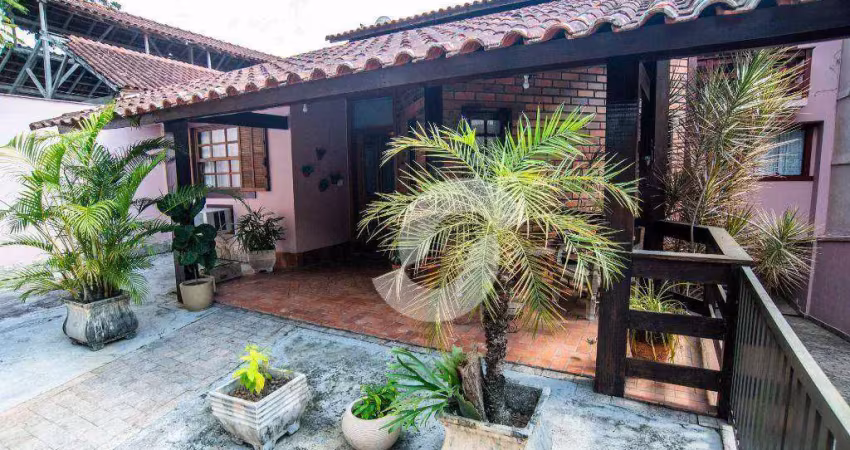 Casa com 4 dormitórios à venda, 248 m² por r$ 1.250.000,00 - mata paca - niterói/rj