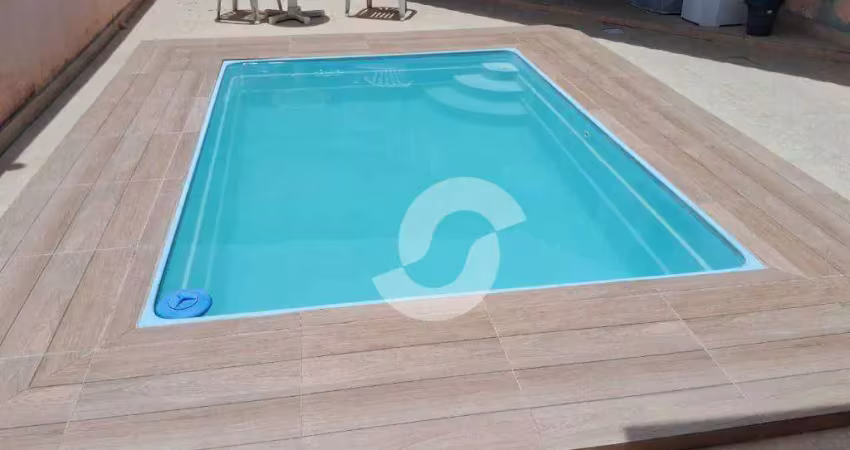 Casa 3 quartos e piscina, venda próx. ao seu antônio do bacalhau, cafubá. 145 m² por r$ 760.000