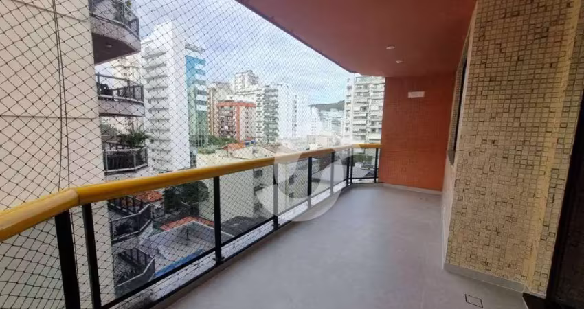 Apartamento com 4 dormitórios à venda, 150 m² por r$ 1.750.000,00 - icaraí - niterói/rj