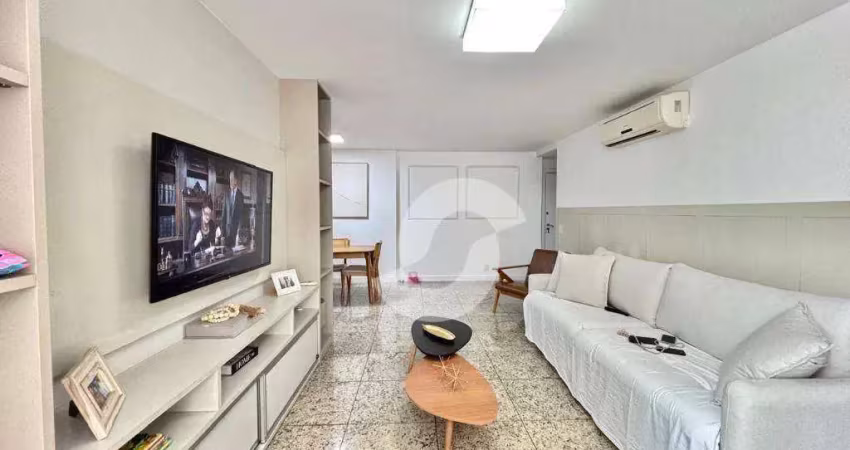 Apartamento com 3 dormitórios à venda, 111 m² por r$ 1.450.000,00 - icaraí - niterói/rj