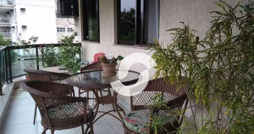 Apartamento com 3 dormitórios à venda, 120 m² por r$ 900.000,00 - itaipu - niterói/rj