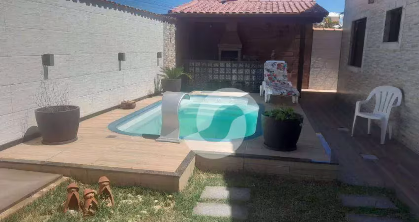 Casa com 2 dormitórios à venda, 80 m² por r$ 630.000,00 - jardim atlântico central (itaipuaçu) - maricá/rj