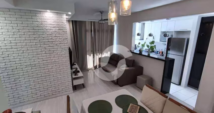 Apartamento reformado com 2 quartos e varanda gourmet – icaraí, niterói