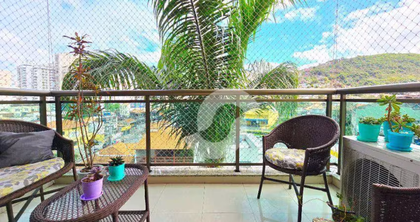 Apartamento à venda, 90 m² por r$ 745.000,00 - icaraí - niterói/rj