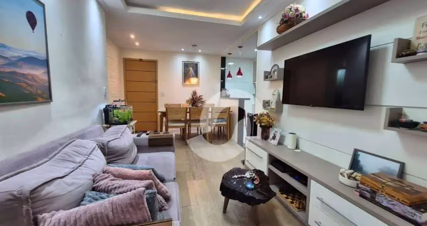 Apartamento a venda por r$610.000,00 com 85 m², 3 quartos, 2 banheiros e área de lazer completa e com 1 vaga.